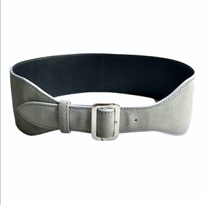 YSL Yves Saint Laurent Suede Belt